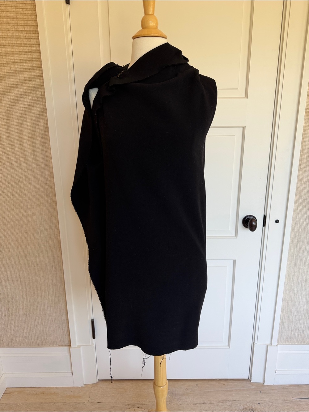 Lanvin Black Midi Dress